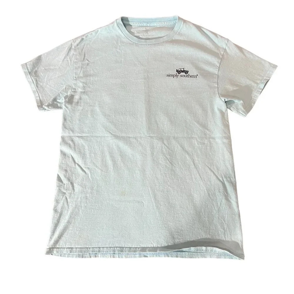 Simply Southern "Home is where you roam" Short Sleeve T-shirt Size Medium